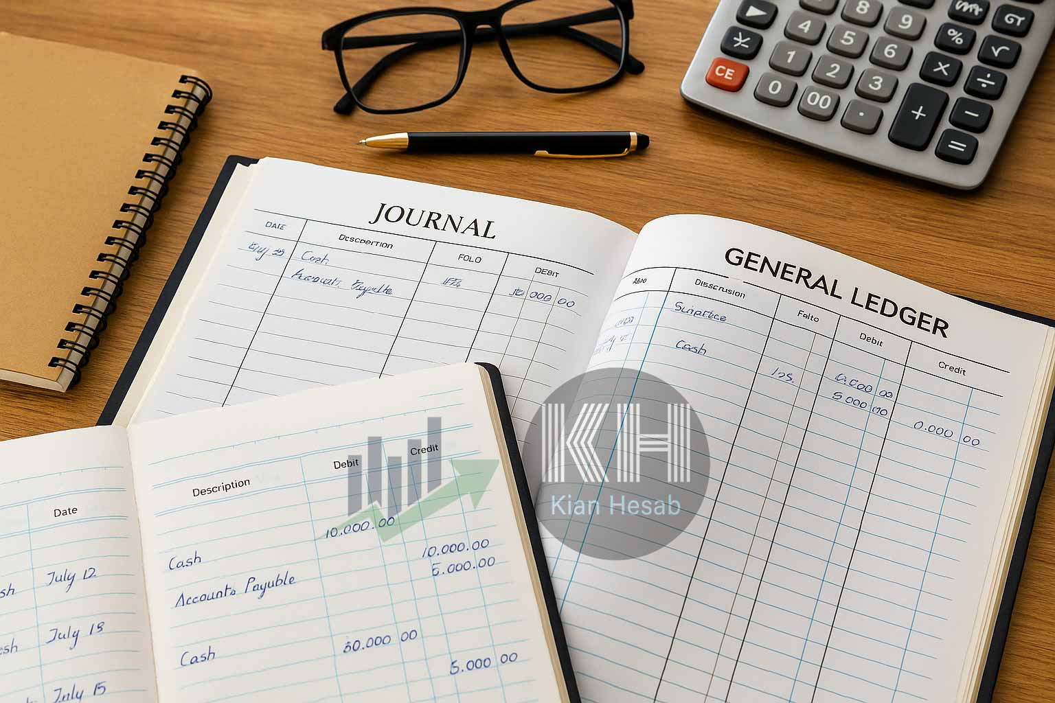 کیان حساب آموزش تنظیم دفاتر قانونی