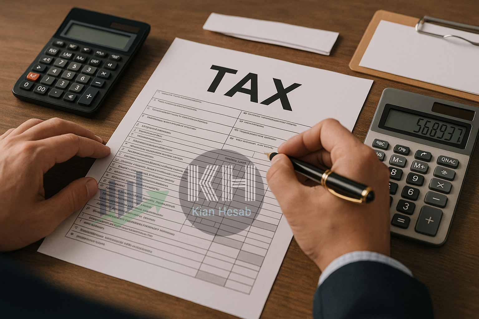 تکمیل اظهارنامه مالیاتی